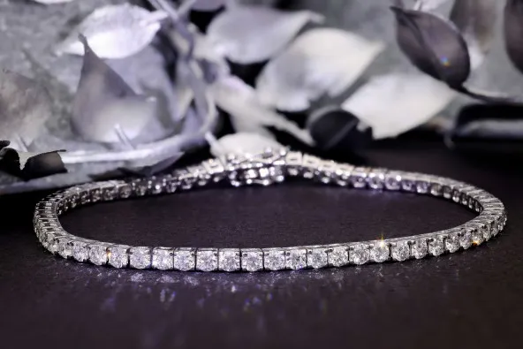 White Gold Diamond Tennis Bracelet